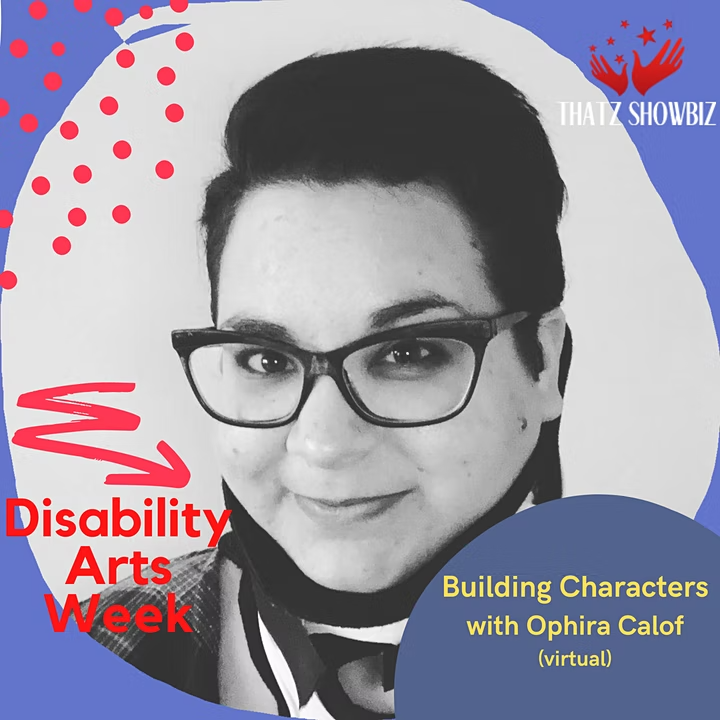 Disability Arts Week - Building Characters with Ophira image