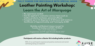 Leather Painting Workshop: Learn the Art of Marquage!