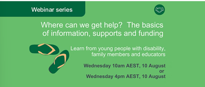 CYDA Webinar 4: Where can we get help? The basics of information etc.