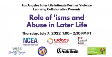 Role of 'isms and Abuse in Later Life