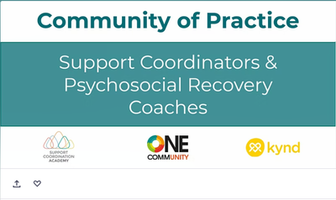 NDIS Community of Practice for Support Coordinators and Recovery Coaches