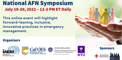 National Access and Functional Needs Symposium