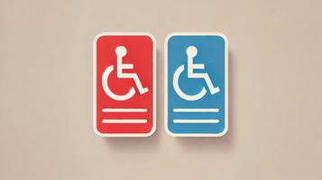 Red vs. Blue Handicap Placards: Understanding the Differences and What They Mean