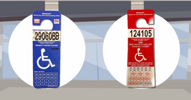 What Are the Different Handicap Parking Placard Colors?