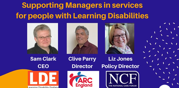 Supporting Managers in services for people with Learning Disabilities