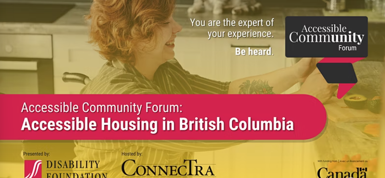 Disability Foundation's Accessible Community Forum: Accessible Housing