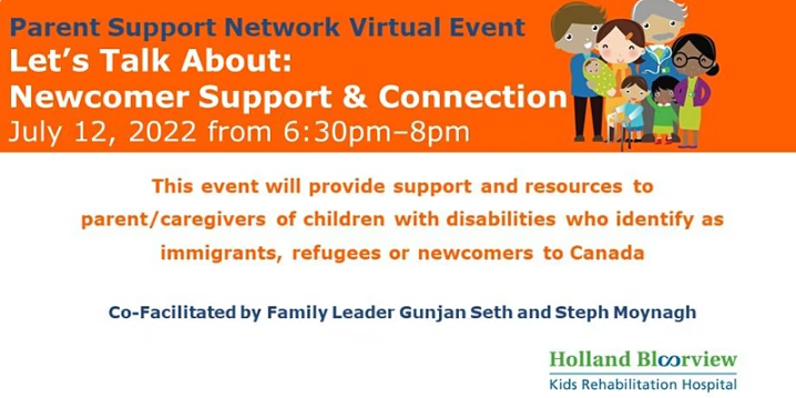 Parent Support Network: Newcomer Support & Connection