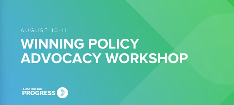 Winning Policy Advocacy Workshop