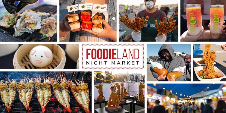 FoodieLand Night Market - Berkeley